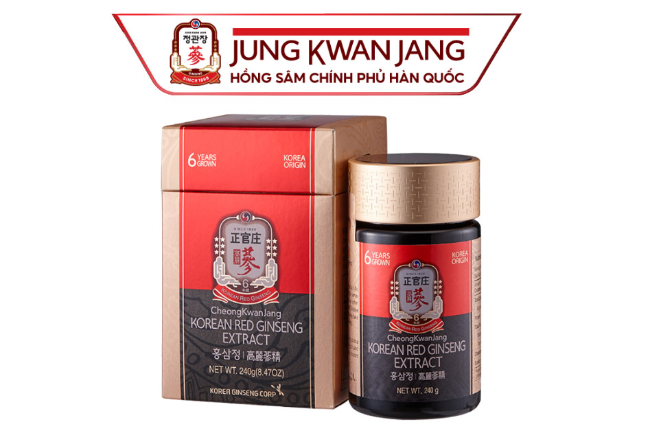 Cao Hồng Sâm Chính Phủ KGC Jung Kwan Jang Extract Hộp 240g Chính Hãng