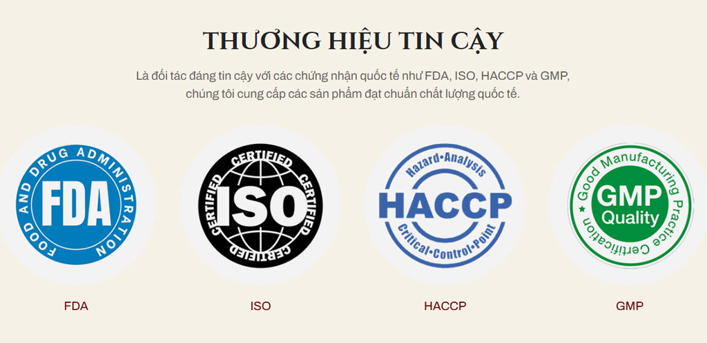 Các chứng nhận quốc tế đối với các sản phẩm mang thương hiệu Jangseang Hàn Quốc Các chứng nhận quốc tế đối với các sản phẩm mang thương hiệu Jangseang Hàn Quốc